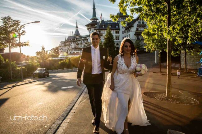 Hochzeitsfotograf Zürich, Hochzeitsfoto im Dolder Grande in Zürich